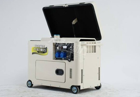 感城镇科克8kw小型柴油发电机组